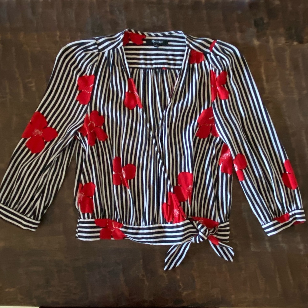 Madewell Wrap Top